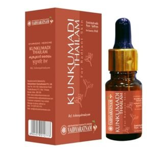 KUNKUMADI THAILAM 10ml (Vaidyaratnam)