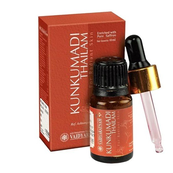 KUNKUMADI THAILAM 10ml (Vaidyaratnam)