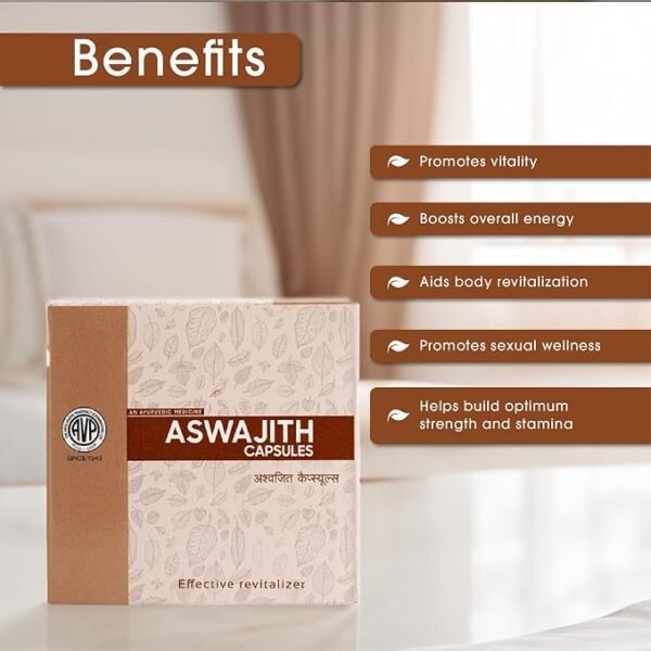 ASHWAJIT CAPSULES (100 cap)