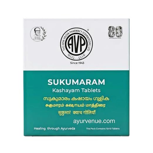 SUKUMARAM KASHAYAM TABLETS (100 tabs)