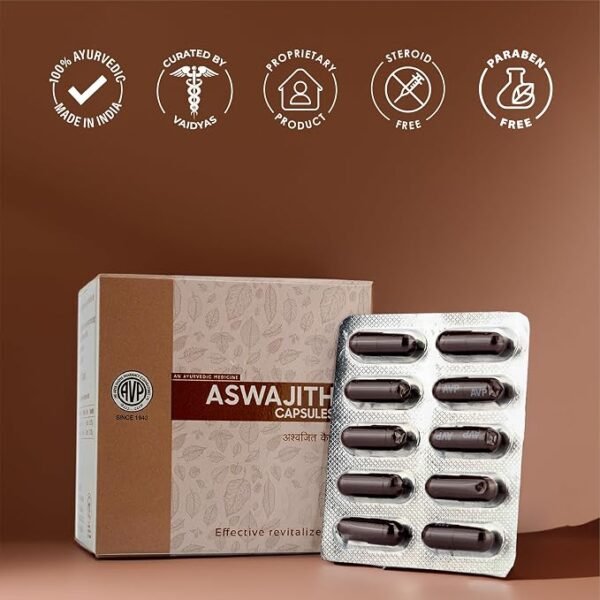 ASHWAJIT CAPSULES (100 cap)