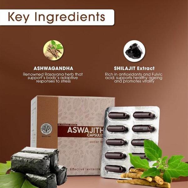 ASHWAJIT CAPSULES (100 cap)
