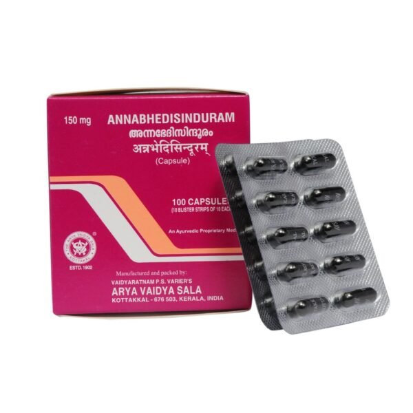 ANNABHEDISINDURAM (100 cap)