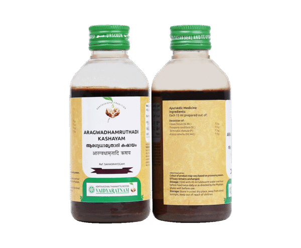 ARAGWADHAMRUTHADI  KASHAYAM 200ml