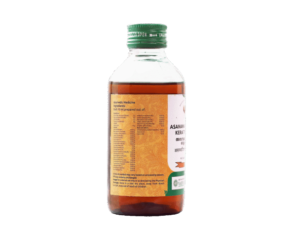 ASANAMANJISHTADI KERA THAILAM 200ml