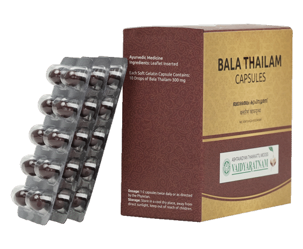 BALA THAILAM SOFT GEL CAPSULES (100 cap)