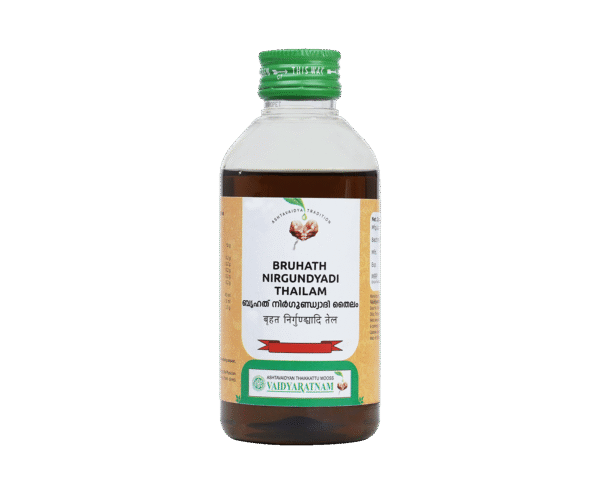 BRUHATH NIRGUNDYADI THAILAM 200ml