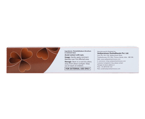 MAHATHIKTHAKAM GHRUTHAM OINTMENT 20g