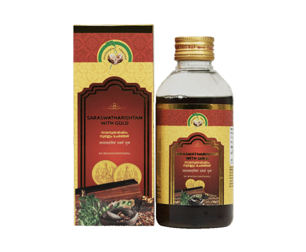 SARASWATHARISHTAM WITH GOLD