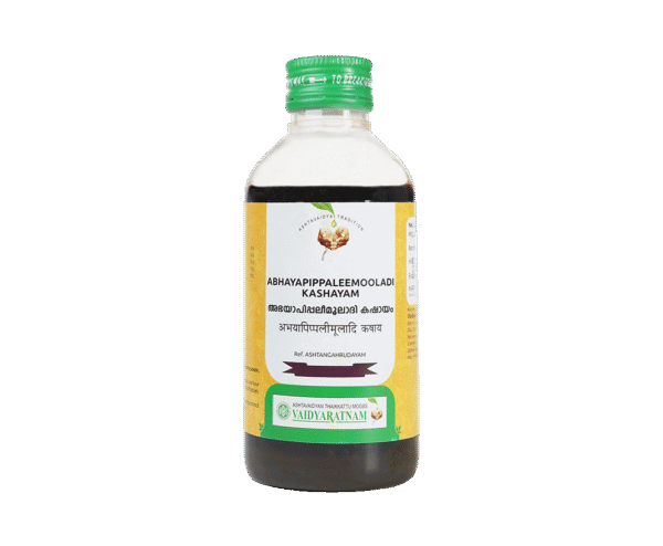 ABHAYAPIPPALEEMOOLADI KASHAYAM 200ml