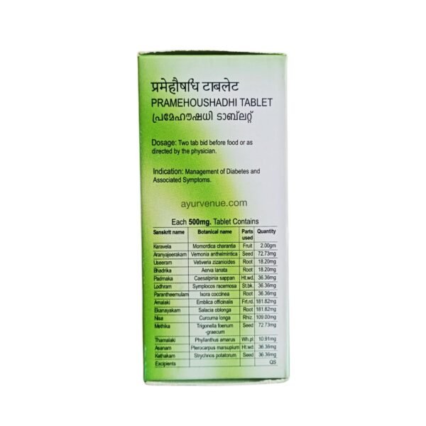 PRAMEHOUSHADHI TABLET (100 tab)